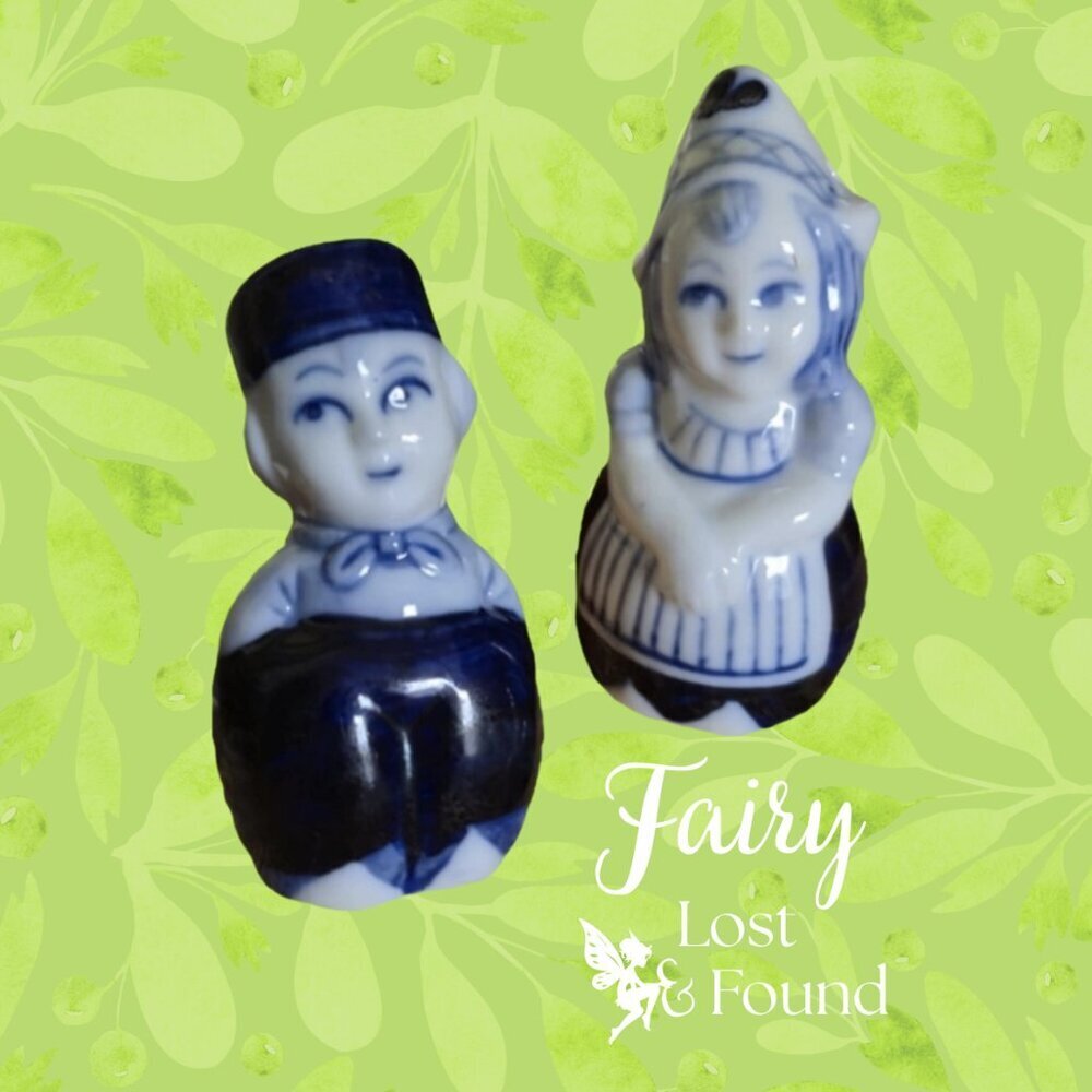 Delft Blue Salt & Pepper Shakers